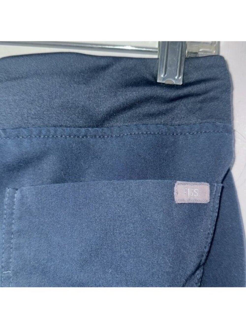 Figs Technical Collection Jogger Scrub Pants XXS Navy Blue Polyester Blend Elast - Picture 8 of 11
